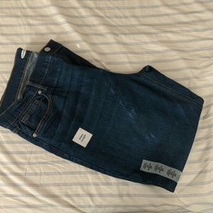 Raw Hem Jeans